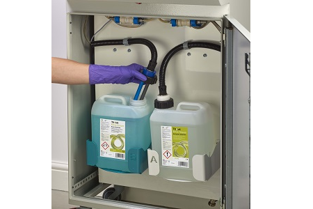 Tristel Rinse Assure: the most compliant water management system for rinse water in Endoscope Washer Disinfectors