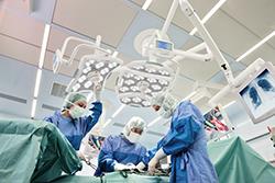 Optimising lighting for the operating theatre