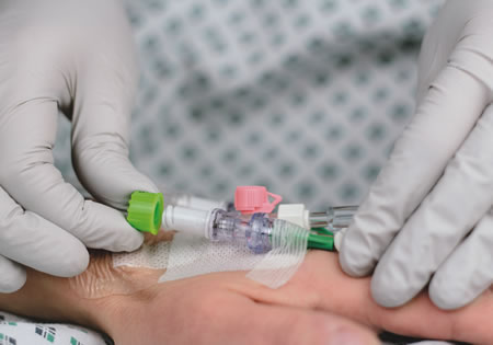 Reducing infection with better IV management