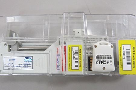 Tracking T34 syringe drivers helps NHS Forth Valley save £50,000