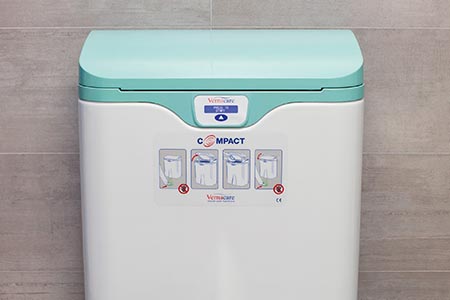 Disposal unit enables infection prevention at POC