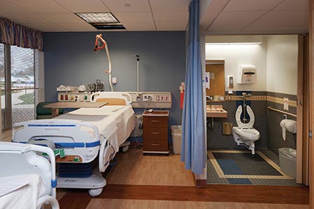 Antimicrobial copper surfaces in hospitals