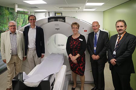 Official opening of PET/CT scanner at Poole Hospital