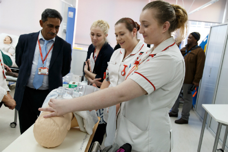 New healthcare simulation suite opens at Bedfordshire