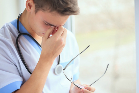 Healthcare has third most stressed workers in UK