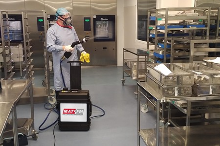 Hydrogen Peroxide Decontamination from MAT FM – Effective Disinfection of Sensitive Areas