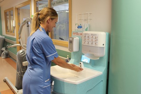 Portable sinks can help with infection outbreaks such as Corona Virus now named "COVID-19" by World Health Organisation