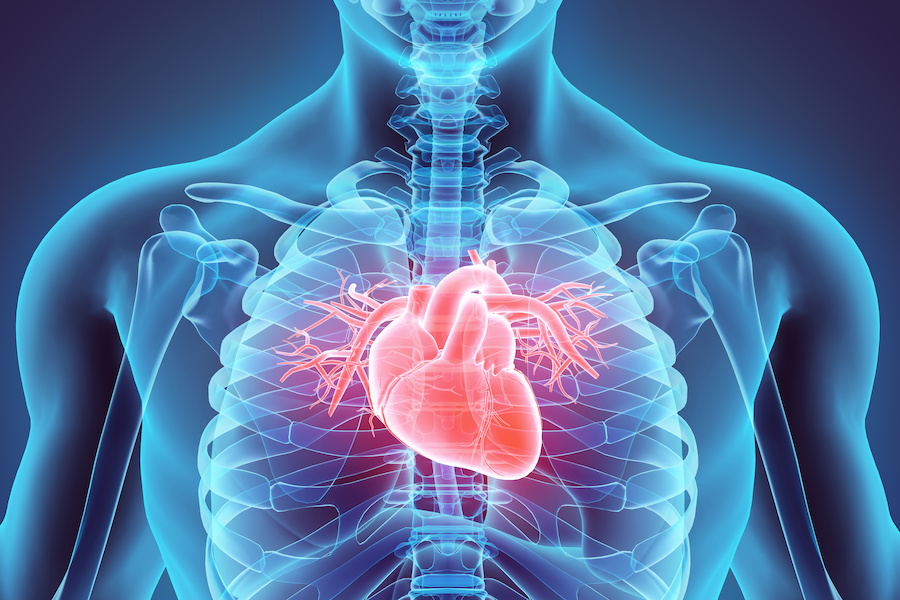 Breathing problems are the second most common symptom of heart attacks