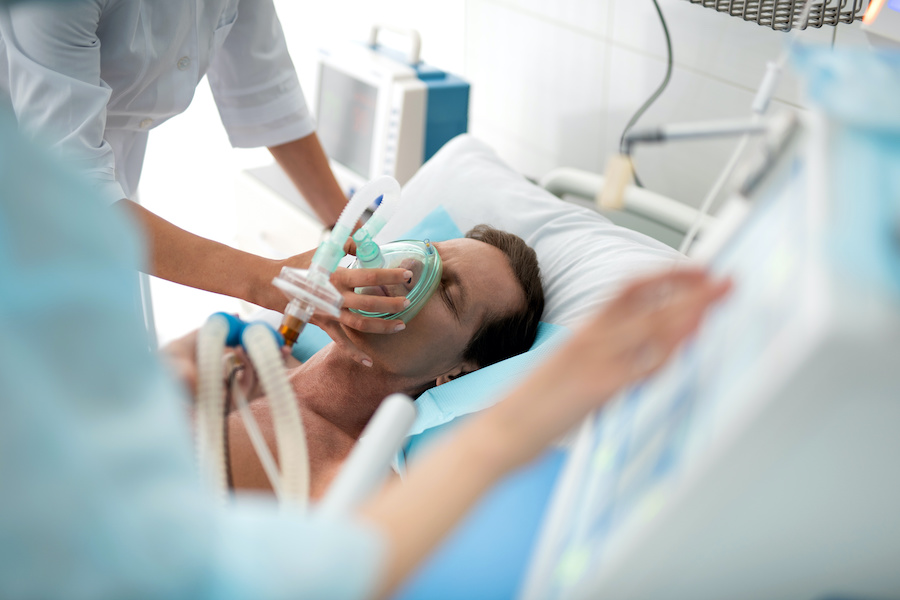 Investigation into COVID-19 demands on oxygen delivery in hospitals