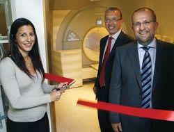 Olympic medallist opens upgraded MRI facilities