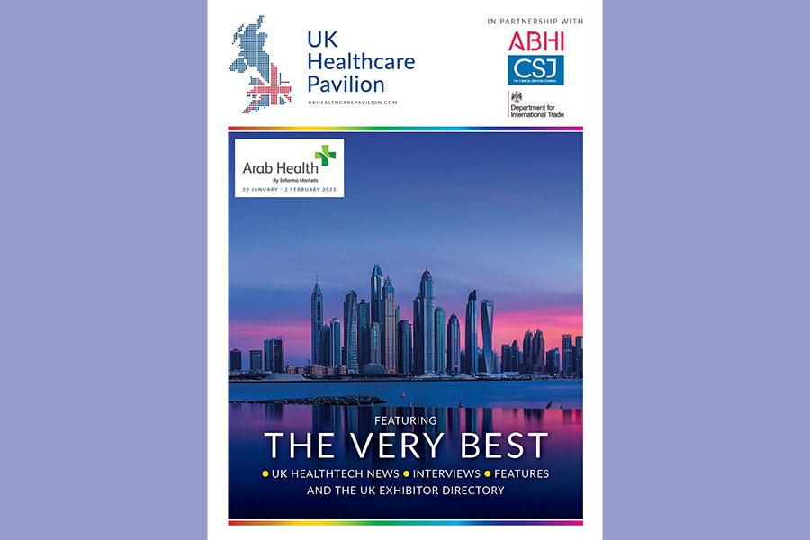 First ever Arab Health ‘UK Healthcare Pavilion’ Magazine is launched 