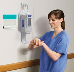 Measuring hand hygiene compliance