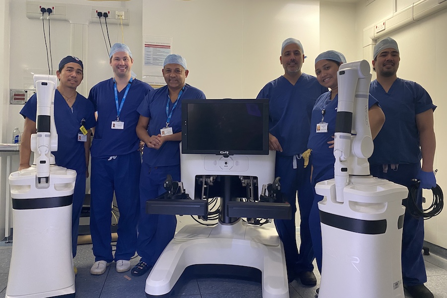 World first surgery at Guy’s and St Thomas’
