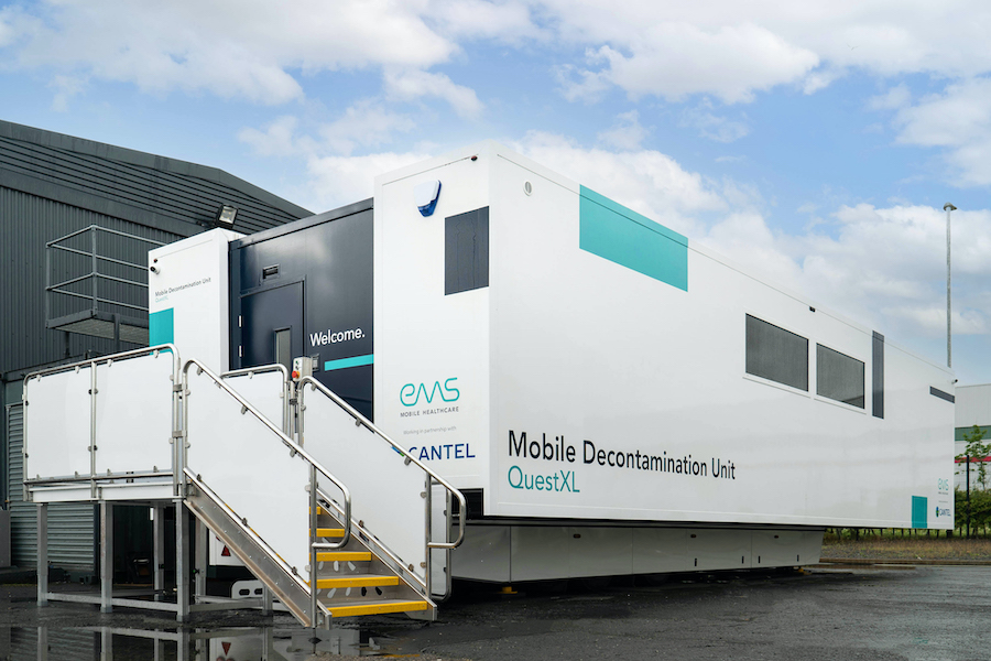 New mobile decontamination unit for Scottish NHS Trust