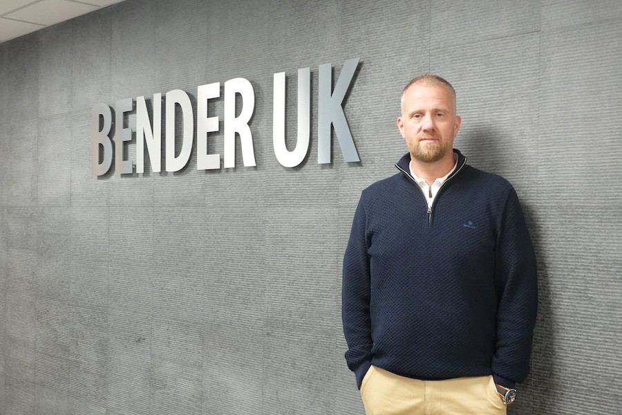 Bender UK appoints sales director to drive growth.