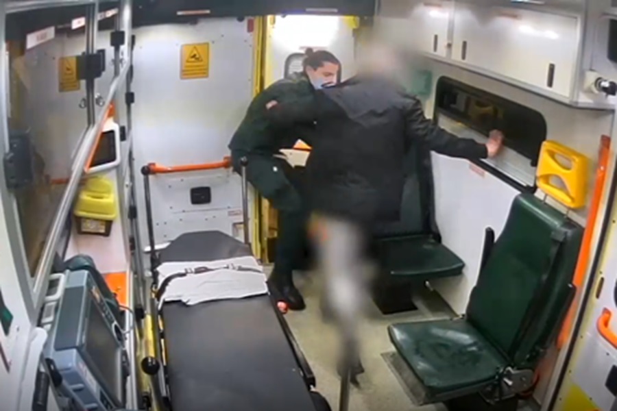 Two ambulance medics a day kicked, punched, and spat at in London