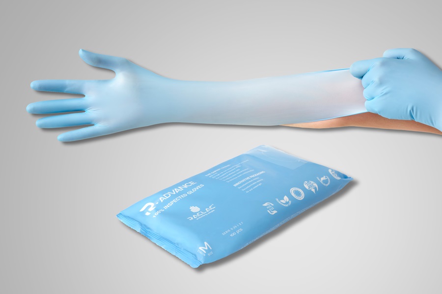 Nitrile single-use examination glove offers high levels of safety