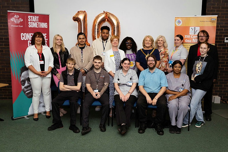 Decade of success in helping young people into the NHS