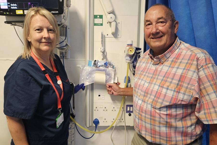 Nurse and hospital engineer’s invention now on market