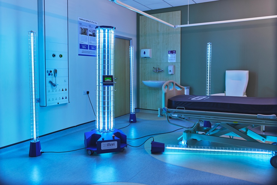 360° UV-C decontamination: helping to maintain healthy spaces