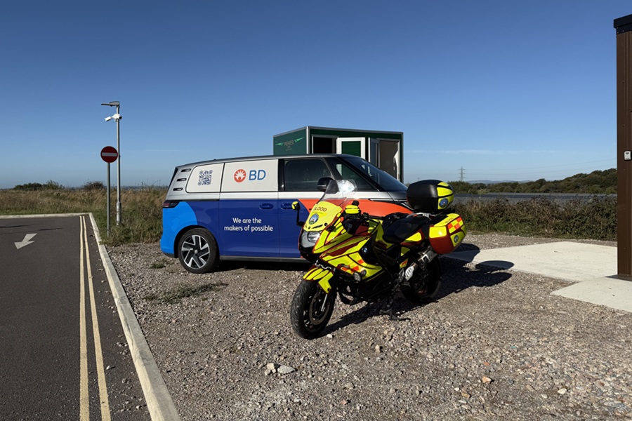 BD Partners with South West Blood Bikes to support lifesaving medical deliveries across Devon 